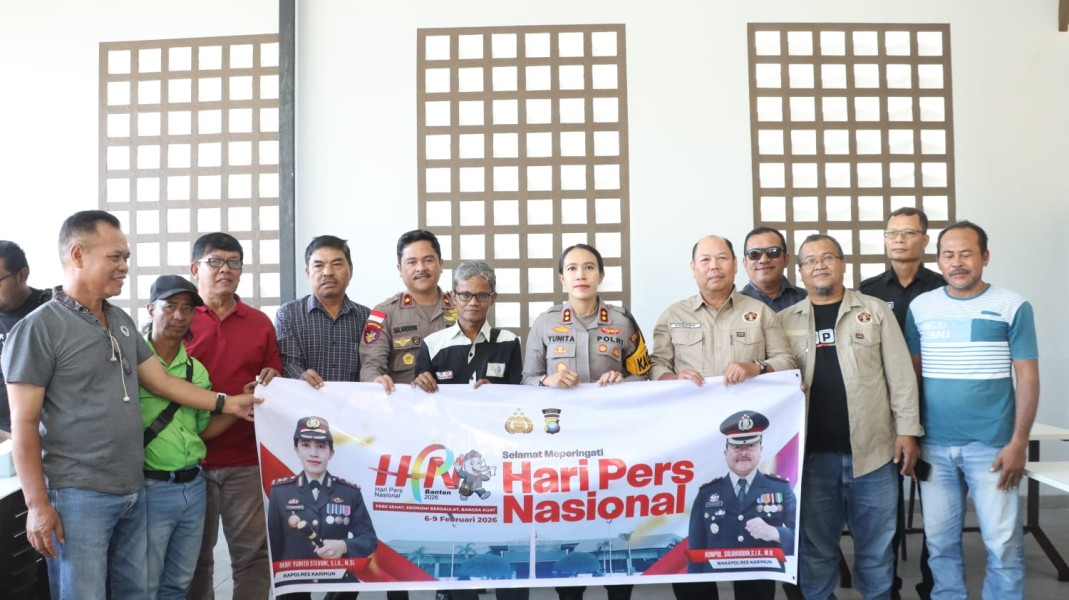 Peringati HPN 2026, Kapolres Karimun Gelar Coffee Morning Bersama Insan Pers.