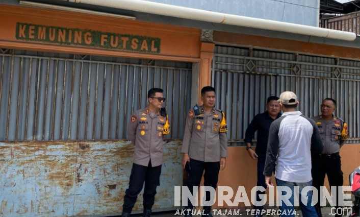 Kapolres Inhil Cek Persiapan Lokasi Pengundian Nomor Urut Paslon Pilkada