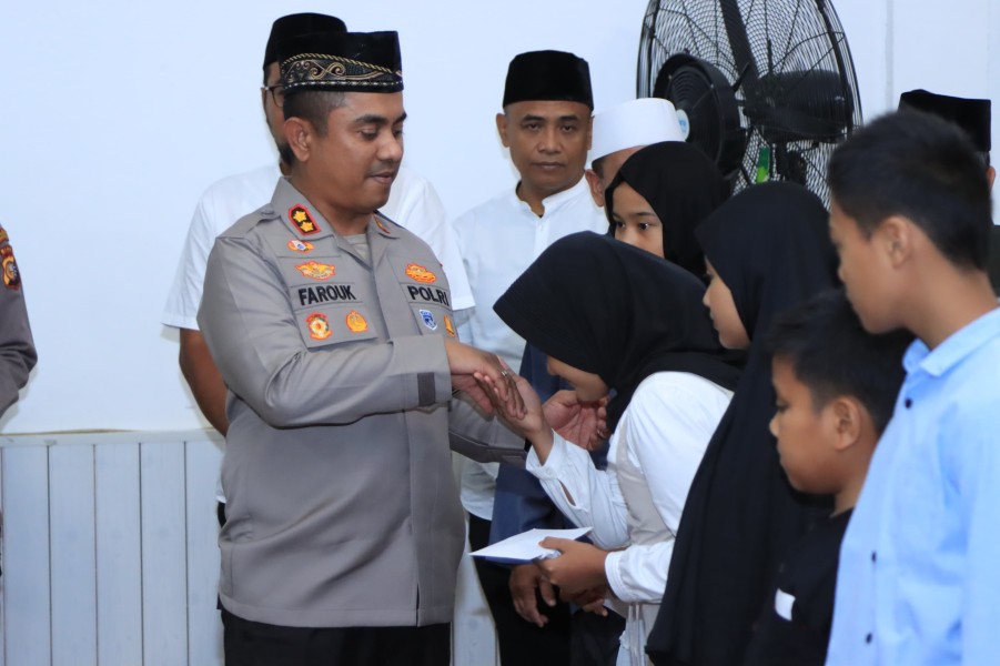 Polres Indragiri Hilir Gelar Buka Bersama dan Peringatan Malam Nuzulul Quran Ramadhan 1447 H