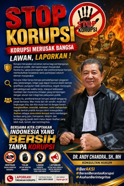 Andy Chandra Ikut Prihatin dengan Kondisi Negara, Ini Saran yang Diusulkan