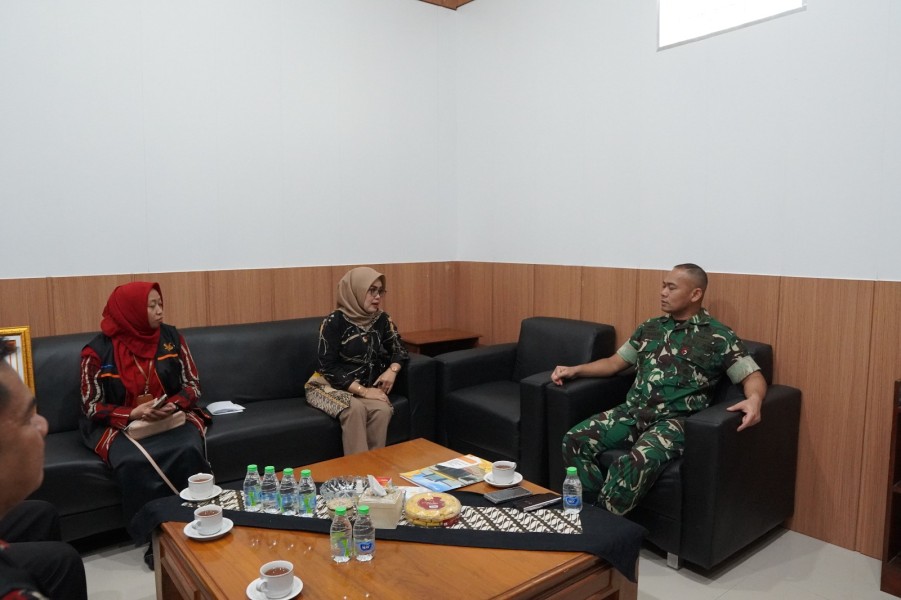 Dandim 0814/Jombang Terima Audiensi BPS Kabupaten Jombang