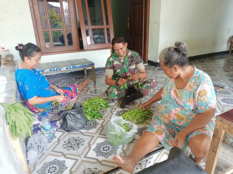 Sertu Rianto Pantau Wilayah