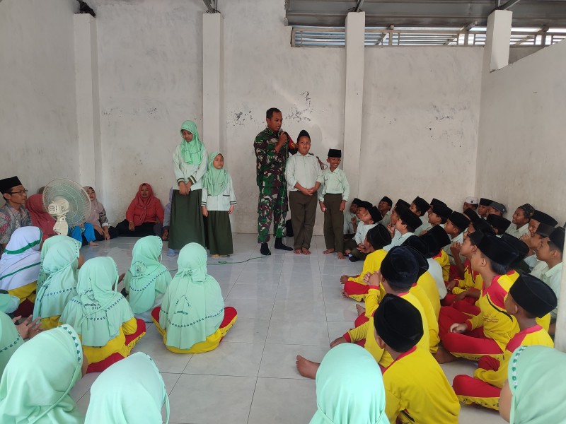 Serda Fajar Beri Pengarahan Anti Bullying di MI Bustanul Ulum