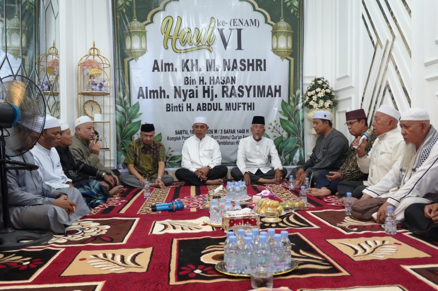 Bupati Herman Hadiri Haul Ke-6 KH. Muhammad Nashri, Ajak Teladani Perjuangan Ulama