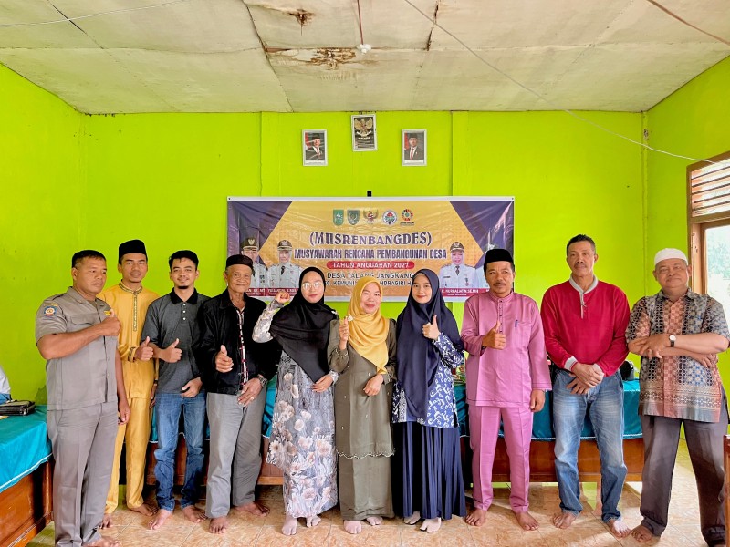 Musrenbangdes Talang Jangkang Bahas Prioritas 2027