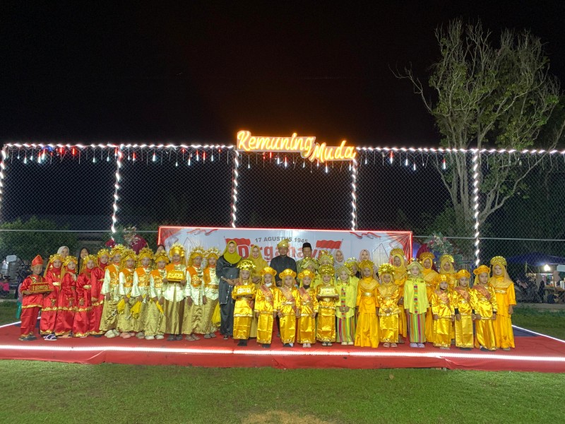 Pembukaan Pentas Seni Desa Kemuning Muda Dalam Rangka HUT RI ke 80 Berlangsung Meriah