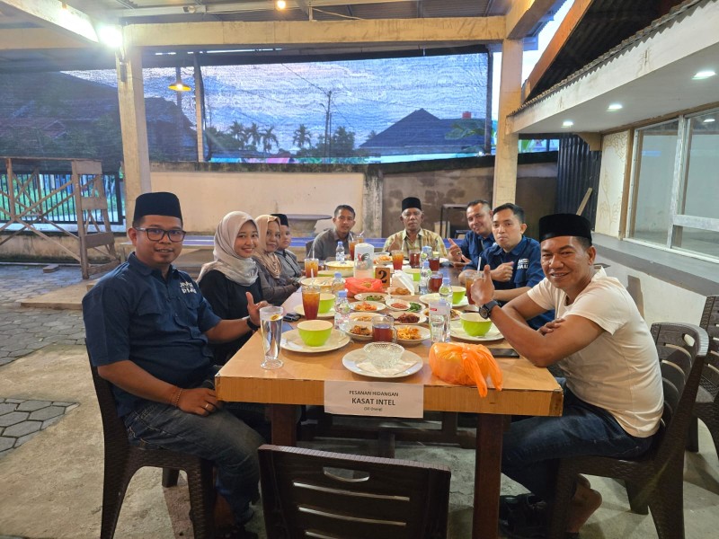 AKP Jamaluddin Pimpin Buka Puasa Bersama JMSI Inhil, Tekankan Peran Media sebagai Mitra Strategis Polisi