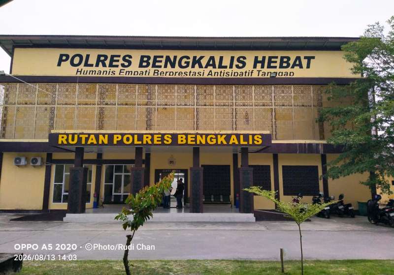 Pj Kades Bantan Timur Dikabarkan Sudah Lima Hari Ditahan di Polres Bengkalis