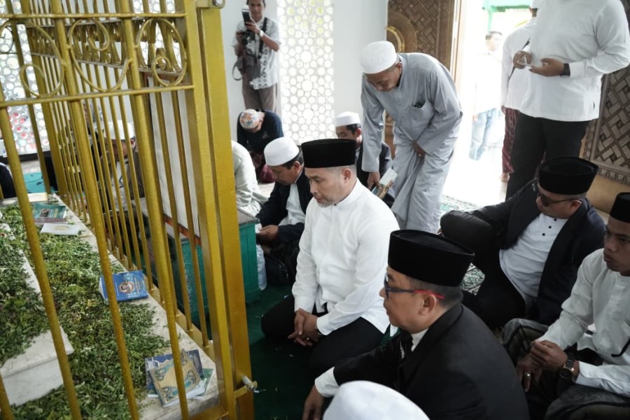 Haul ke 89, Bupati Inhil Kenang Jejak Pengabdian Tuan Guru Sapat
