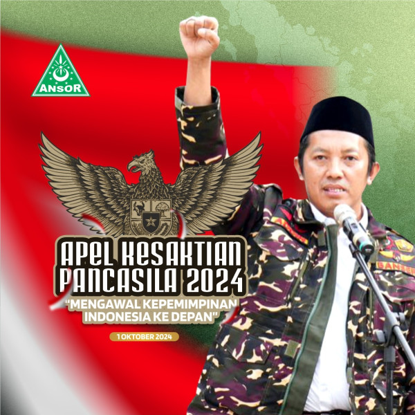 PW GP Ansor Provinsi Riau Akan Menggelar Apel Kesaktian Pancasila