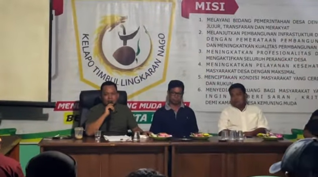 Pemdes Kemuning Muda Gelar Musyawarah Langkah Cepat Perbaikan Jembatan Akses Dua Desa