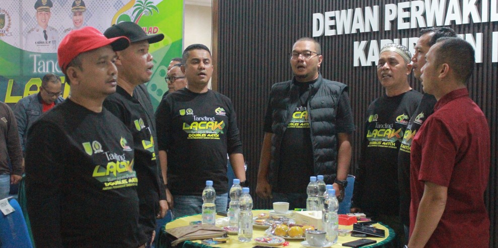 Semarak Milad Inhil ke-61, DPRD Gelar Turnamen Domino