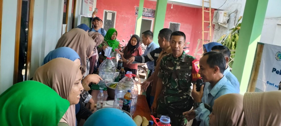 Masyarakat Dukung Penuh Lingkungan Bersih Dengan Pelatihan Pengelolaan Sampah dan Pembuatan Eco Enzyme pada Program TMMD Ke-128