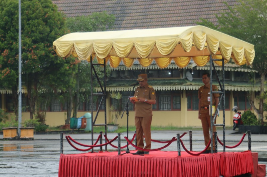 Pimpin Apel Pasca Libur, Bupati Inhil : Pegawai Disiplin, Integritas dan loyalitas Dalam Memberikan Layanan Kepada Masyarakat