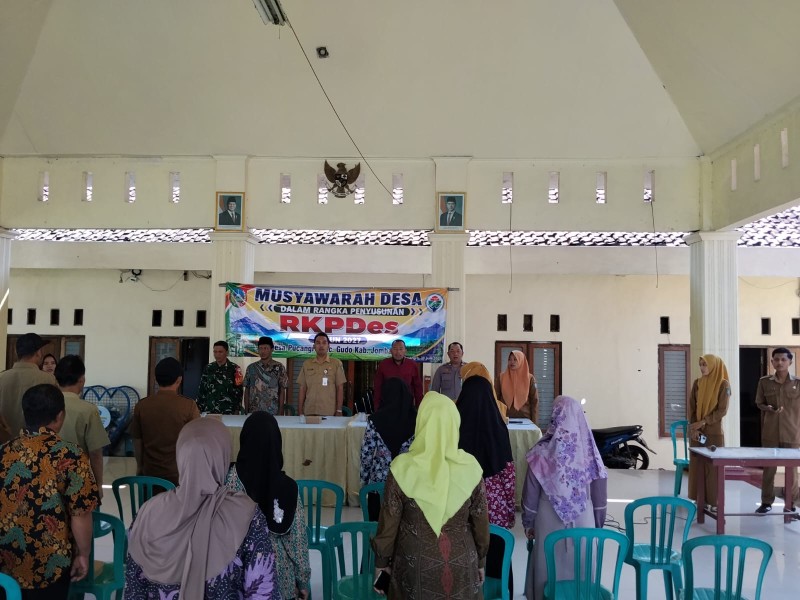 Serda Mahmud Hadiri Musyawarah RKPDes di Balai Desa Pucangro