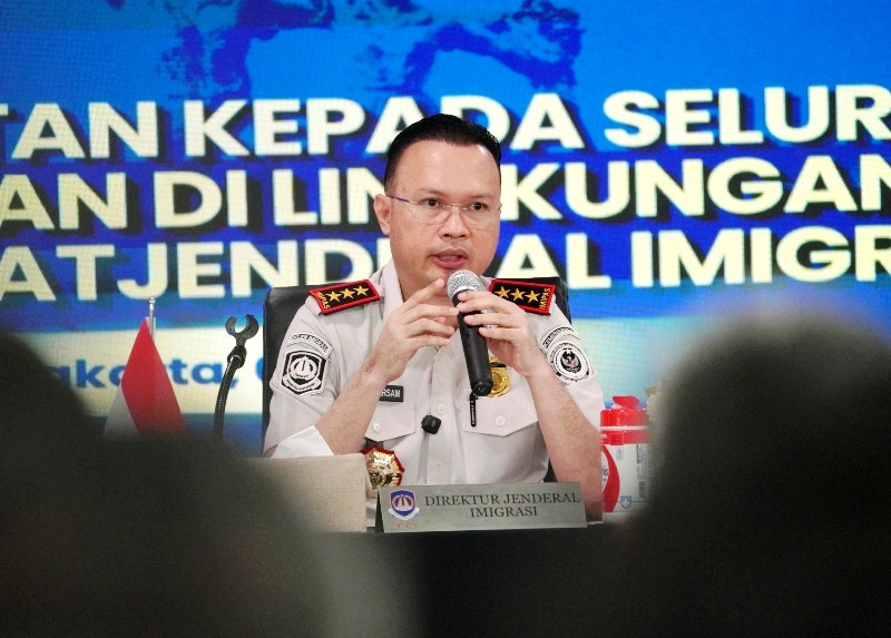 Dirjen Imigrasi Minta Jajaran Fokus Kerja dan Hilangkan Budaya Kerja Lama yang Tidak Patut