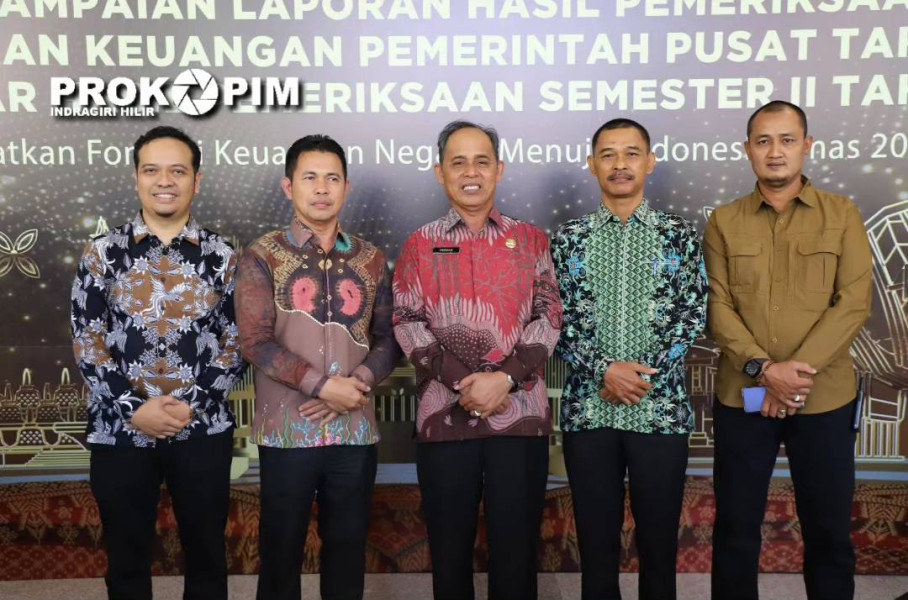 Pertahankan WTP, Pj.Bupati Herman ikuti Penyerahan LHP LKPP dan ILHP TA.2023 yang dihadiri Presiden RI
