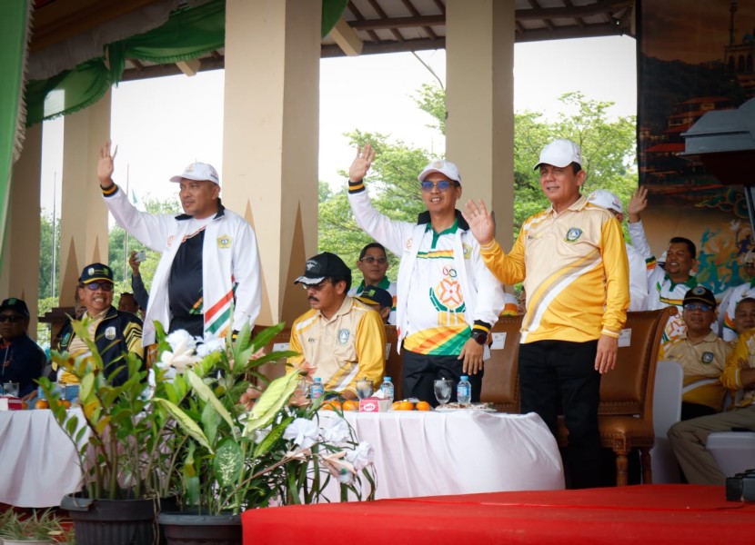 Popda X Kepri Di Karimun Resmi Dibuka, Gubenur Ansar Sebut, Jadi Ajang Cetak Atlet Pelajar Berprestasi.