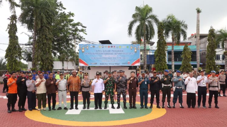 Polres Karimun Gelar Apel Pasukan Operasi Ketupat Selegi 2026