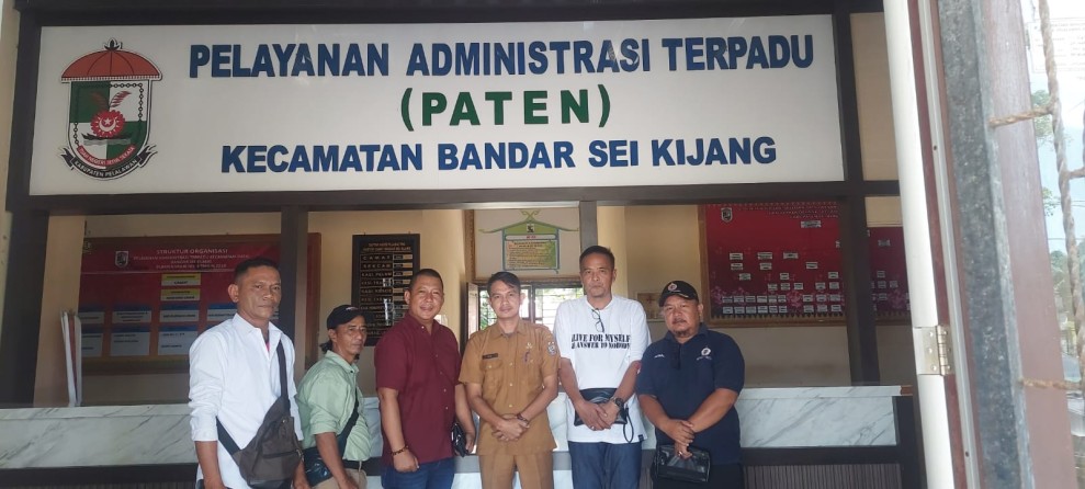 Jalin Kemitraan, Wartawan Media Online Silaturahmi Kunjungi Kantor Camat Sei Kijang.
