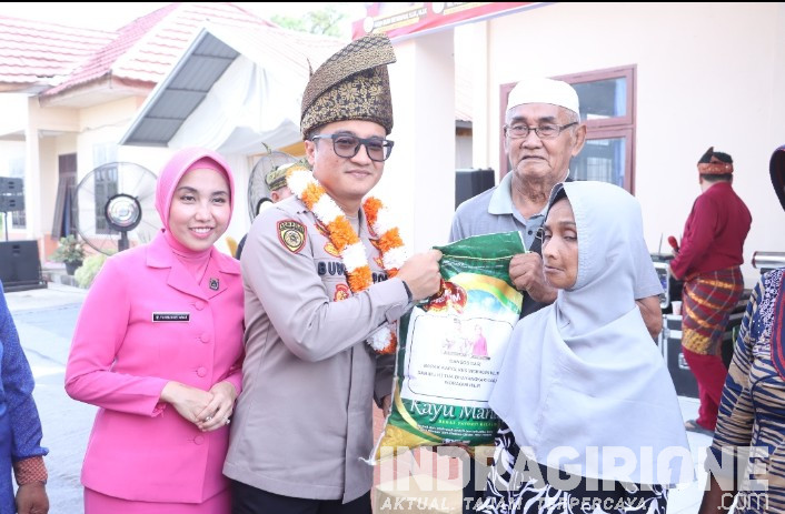 Kapolres Inhil Kunker ke Polsek Kempas dan Keritang