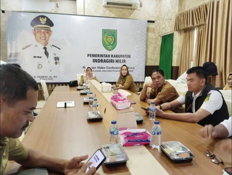 Dinkes Inhil Hadiri Rakor Terkait  KLB Kurtup Polio dan Inflasi Daerah 2024