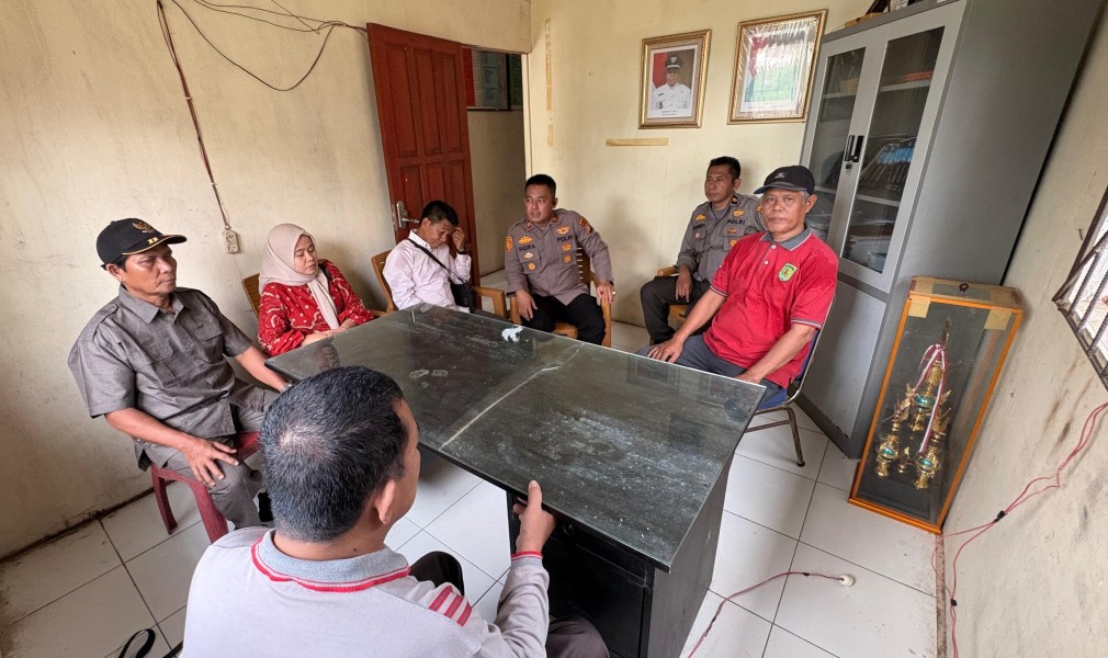 Polsek Mandah Koordinasi Penanaman Jagung di Desa Bente untuk Dukung Swasembada Pangan