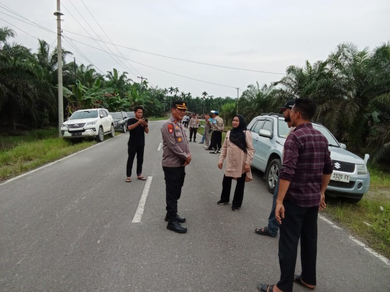 Camat dan Kapolsek Kemuning Turun Langsung Razia Balap Liar di Talang Jangkang