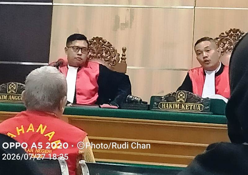 PN Bengkalis Tangguhkan Penahanan Terdakwa Karhutla