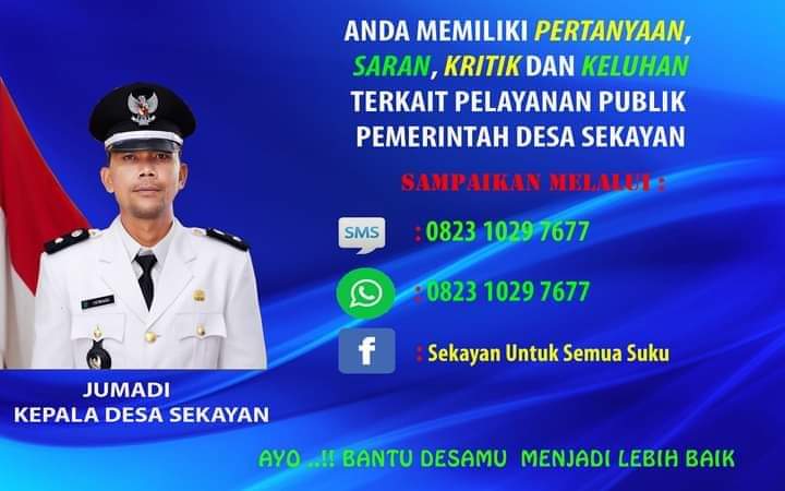 Desa Sekayan Miliki Call Center Pengaduan