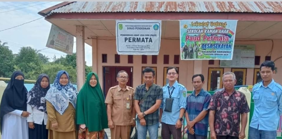 Pemdes Sekayan Terima Kunjungan Dinas Pendidikan