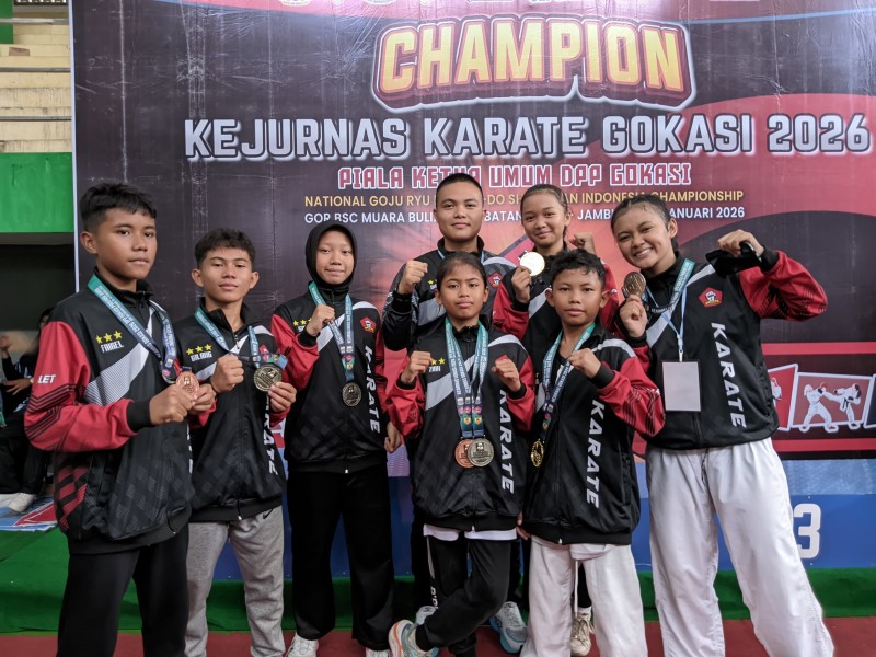 Atlet Binaan Rutan Karimun Raih Juara Di Kejurnas Piala Ketum DPP GOKASI Tahun 2026