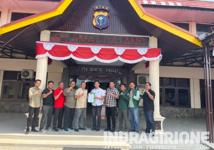 Satu Komando, PKB Inhil Silaturahmi dan Laporkan Lukman Edi ke Polres