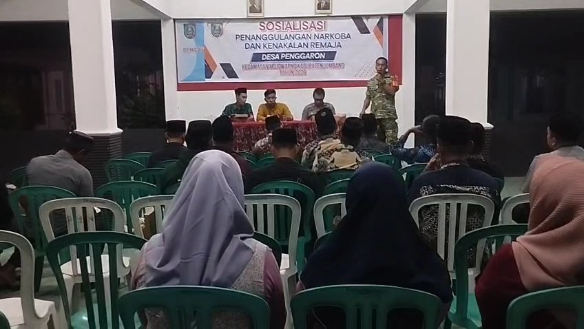 Serda Ghofur Sosialisasikan Bahaya Judol dan Narkotika