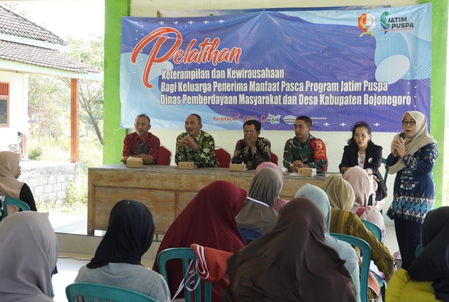 TMMD 129 Bojonegoro Gelar Pelatihan Kewirausahaan, Dorong Lahirnya UMKM Baru di Kedungadem