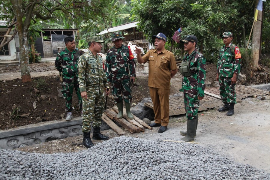 Dansatgas TMMD Tinjau Langsung Lokasi Pembangunan, Pastikan Setiap Sasaran Beri Manfaat Nyata bagi Warga