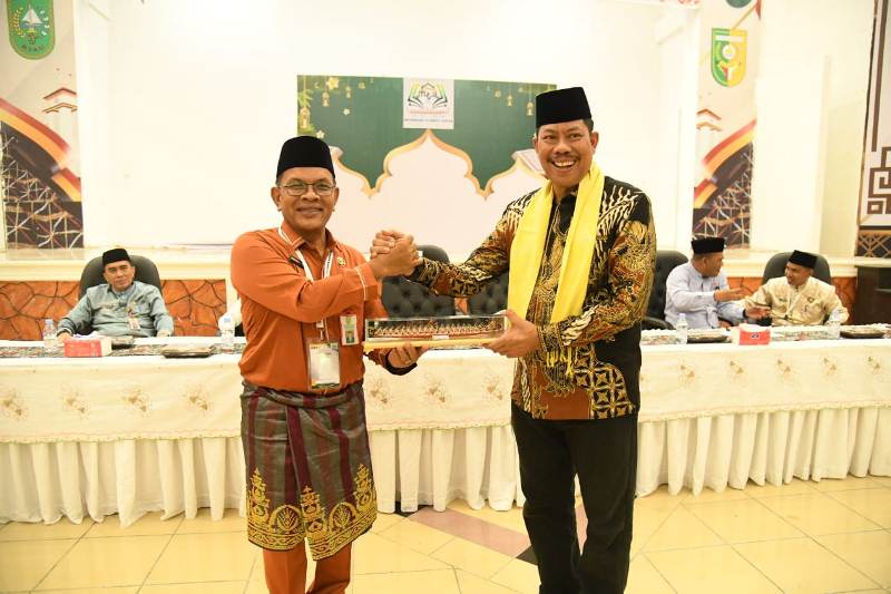 Rombongan Kafilah Bengkalis Disambut Hangat Saat Registrasi Ulang
