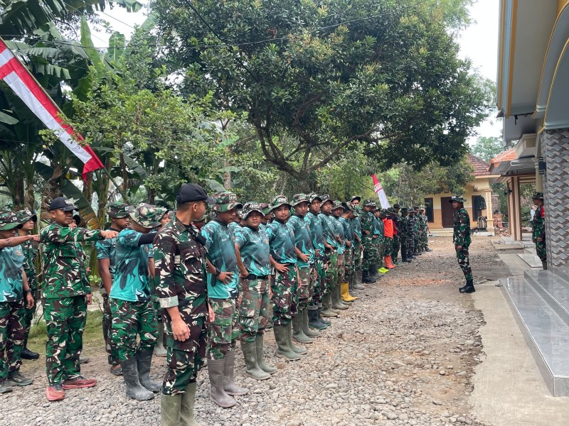 Apel Pagi Satgas TMMD Jadi Kunci Percepatan Pembangunan, Masyarakat Segera Nikmati Hasil Program