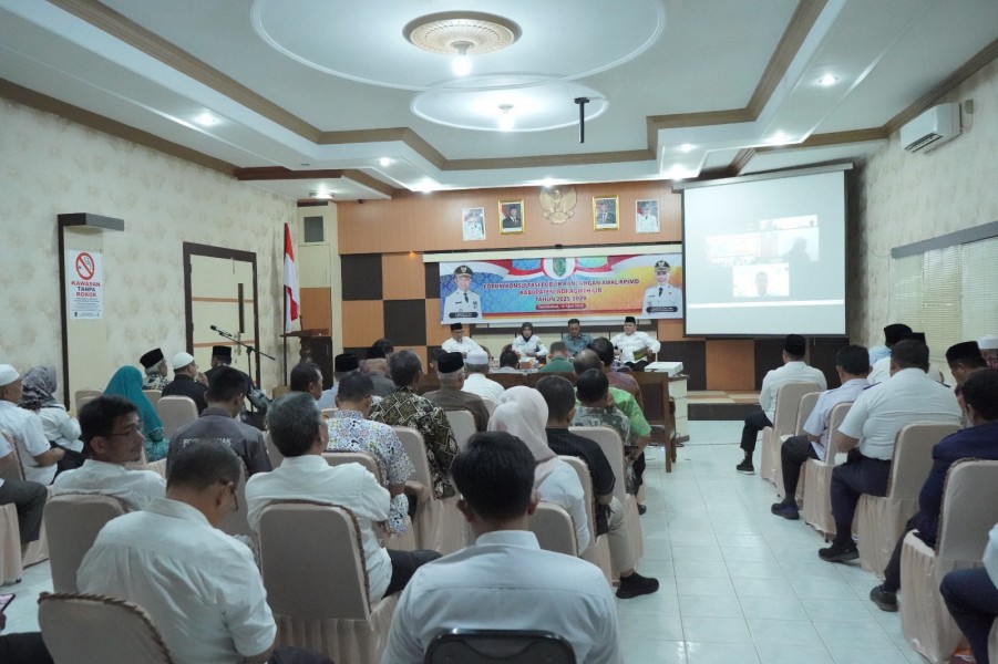 Wakil Bupati Inhil Buka Forum Konsultasi Publik Rancangan Awal RPJMD 2025-2029