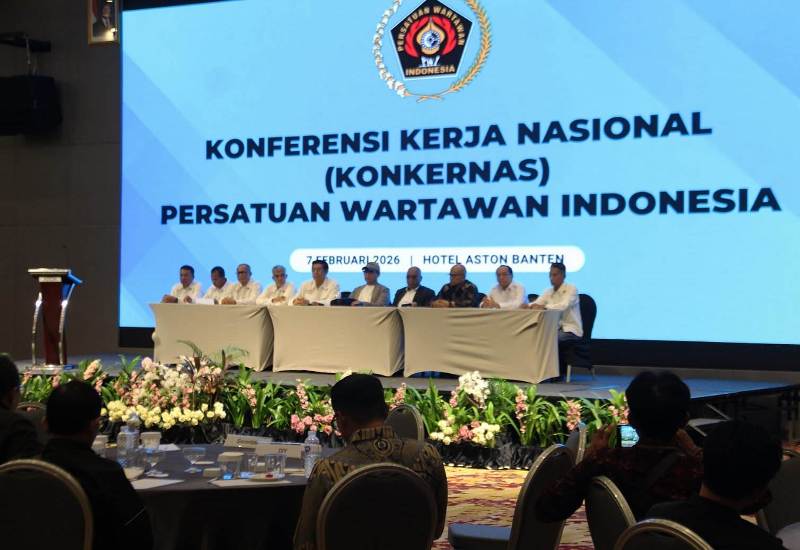 Konferensi Kerja PWI Tetapkan AD/ART dan Program Kerja Nasional, Lampung Jadi Tuan Rumah HPN 2027