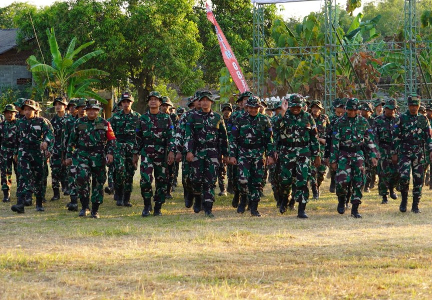 Menyatukan Langkah Membangun Negeri: TMMD 129 Bojonegoro Usung Semangat Gotong Royong