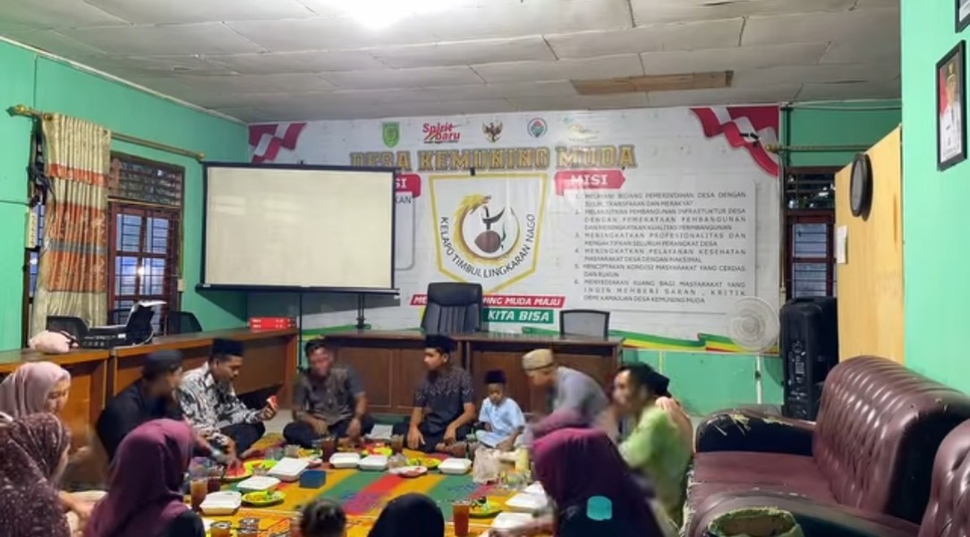 Pererat Silaturahmi, Pemdes Kemuning Muda Buka Puasa Bersama