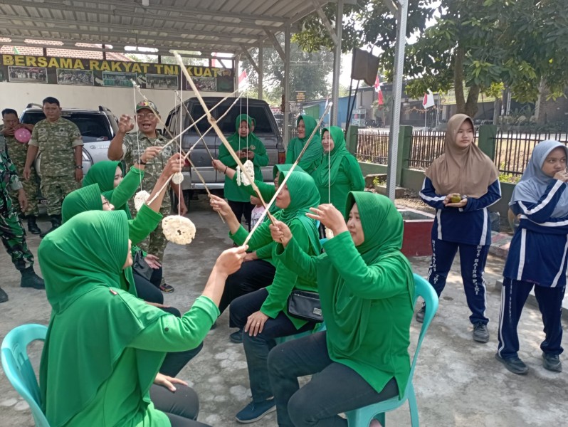 Sambut HUT RI, Koramil Kesamben Gelar Lomba