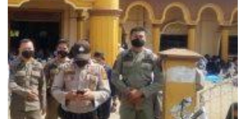 Satpol PP Tempuling Lakukan Pengamanan Peringatan Isra Mi’raj di Sungai Salak