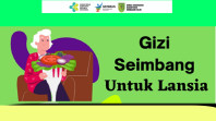 Kesehatan Lansia, Gizi seimbang Untuk Lansia