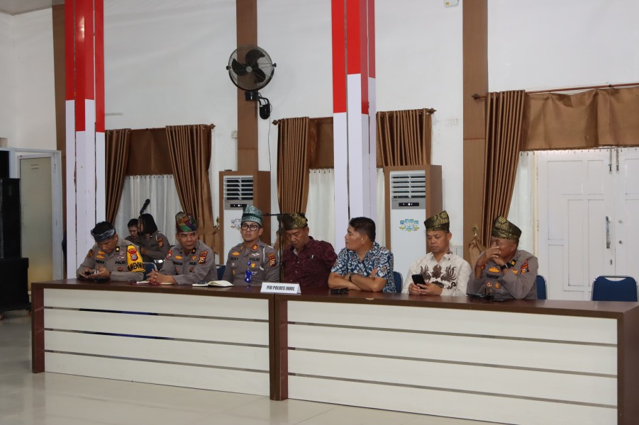 Polres Inhil Gelar Rakor Lintas Sektoral Kesiapan Operasi Ketupat 2026