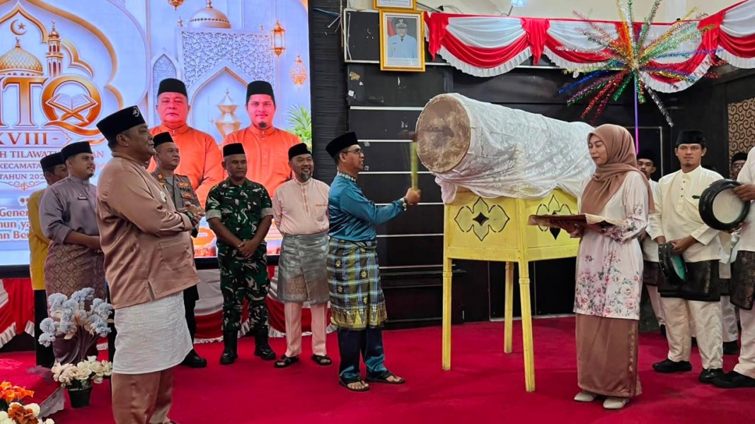 Buka MTQ Ke XVIII Kecamatan Karimun 2026, Bupati Karimun Dorong Karakter Generasi Qur'ani.