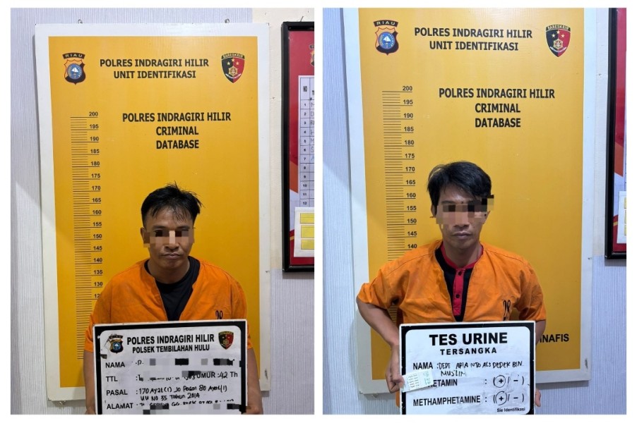Polsek Tembilahan Hulu Berhasil Ungkap Kasus Pengeroyokan Terhadap Anak, Dua Pelaku Ditangkap