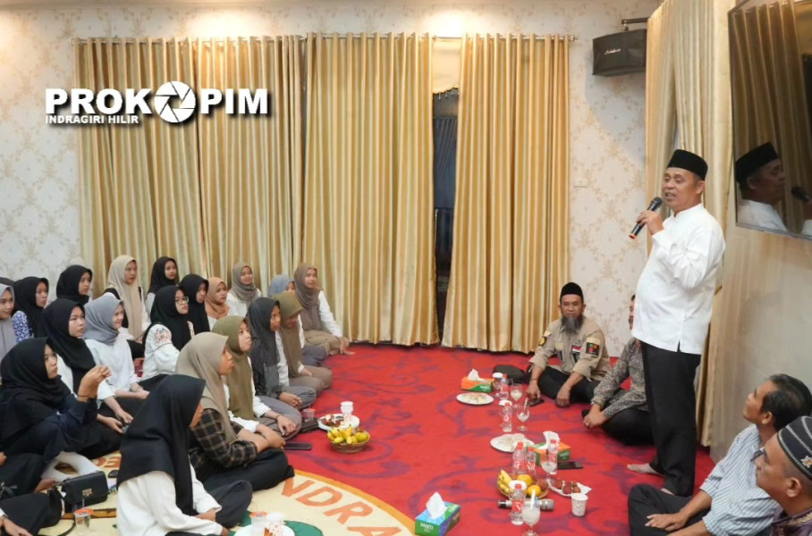 Pj.Bupati H.Herman, SE.MT Menyambut Kedatangan 150 orang Siswa-siswi Program Beasiswa Sawit TH 2024