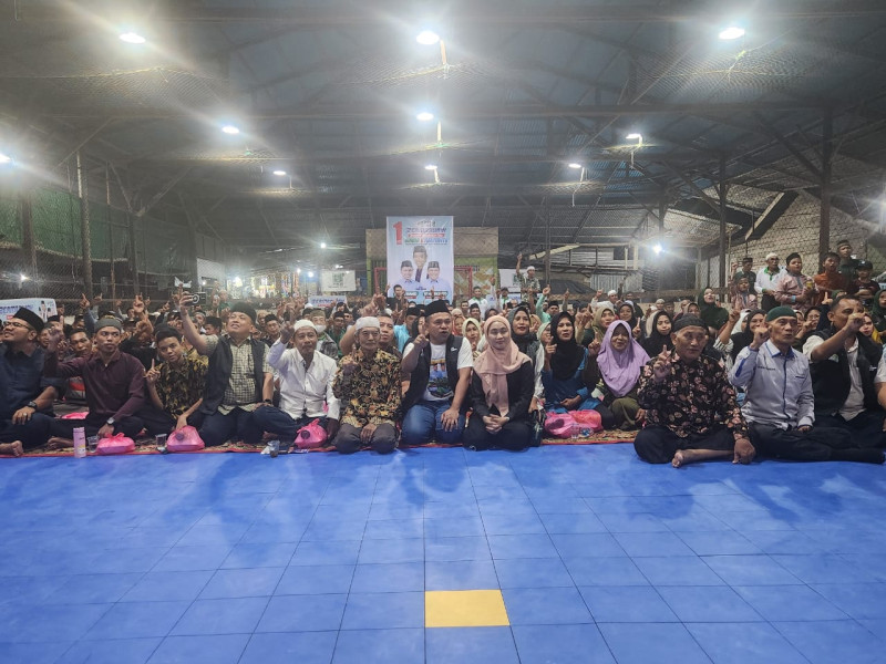 Warga Tempuling Bulat Satu Suara Dukung Abdul Wahid-SF. Haryanto